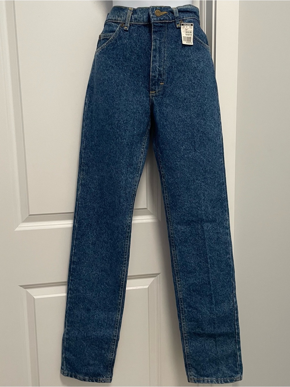 Rare VTG Riders by Lee Straight-Leg Jeans in Pepper Indigo Blue Wash.